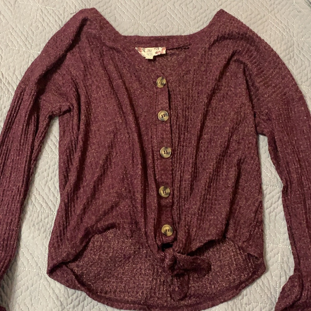 Red sweater